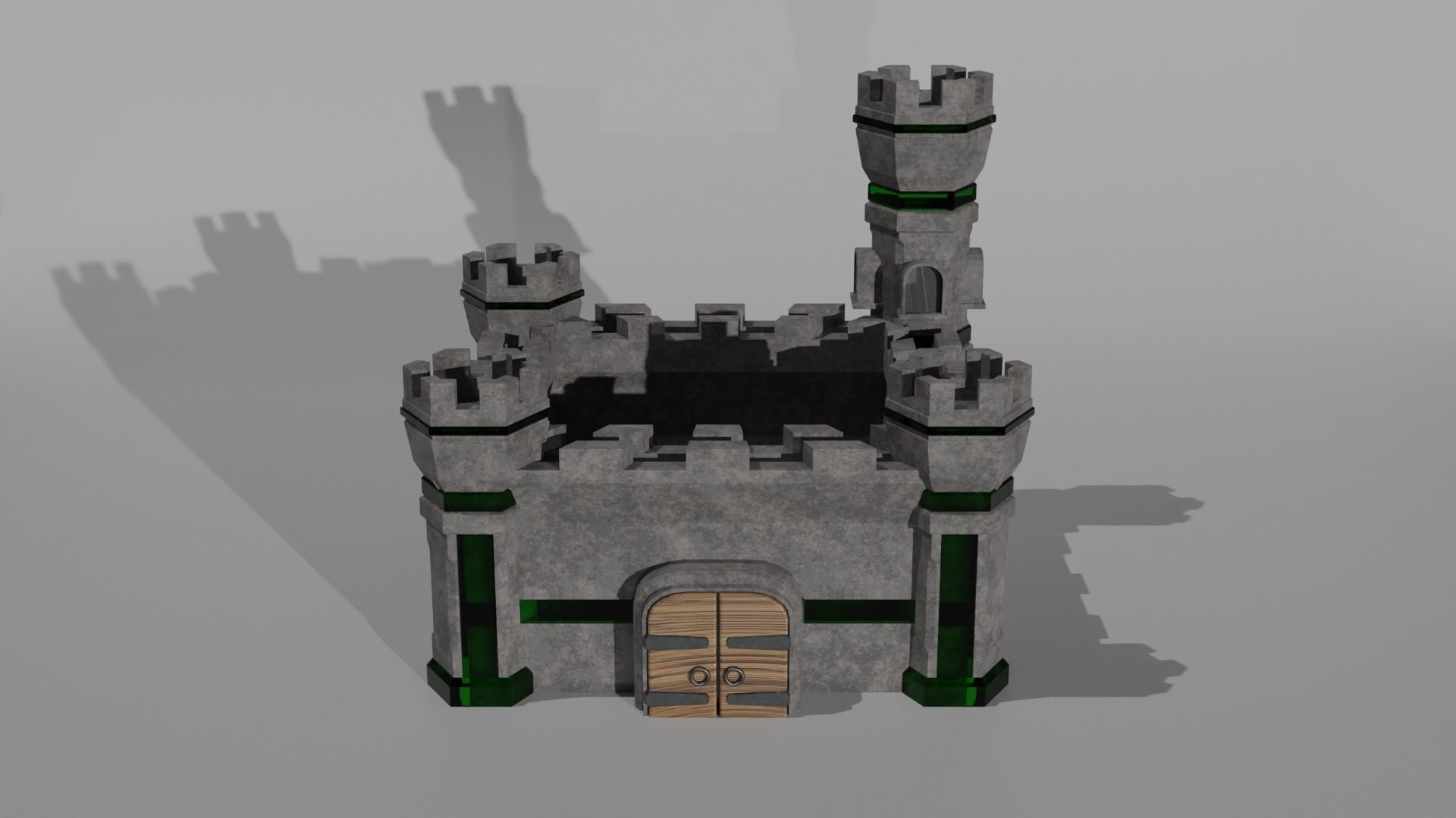 tower defance game ready low poly tower pack  Low-poly 3D model_46