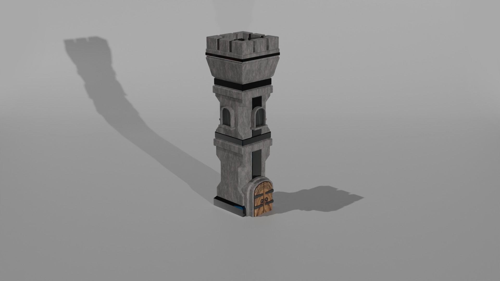 tower defance game ready low poly tower pack  Low-poly 3D model_28