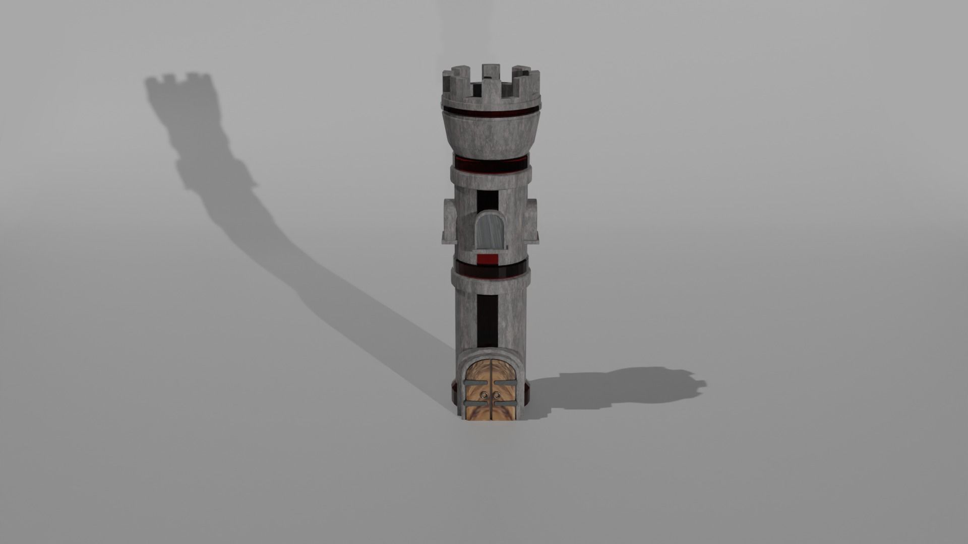 tower defance game ready low poly tower pack  Low-poly 3D model_14