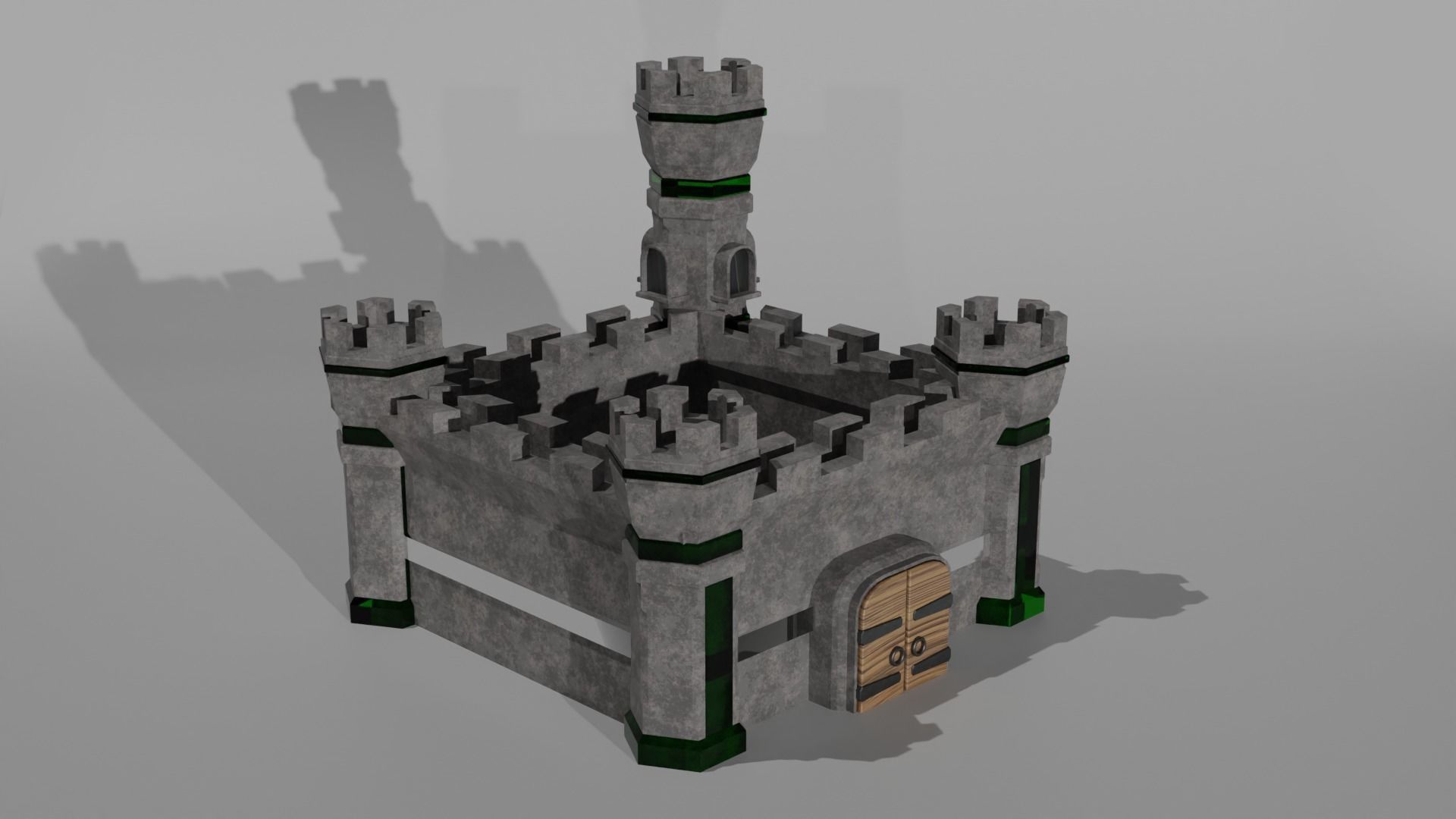 tower defance game ready low poly tower pack  Low-poly 3D model_47