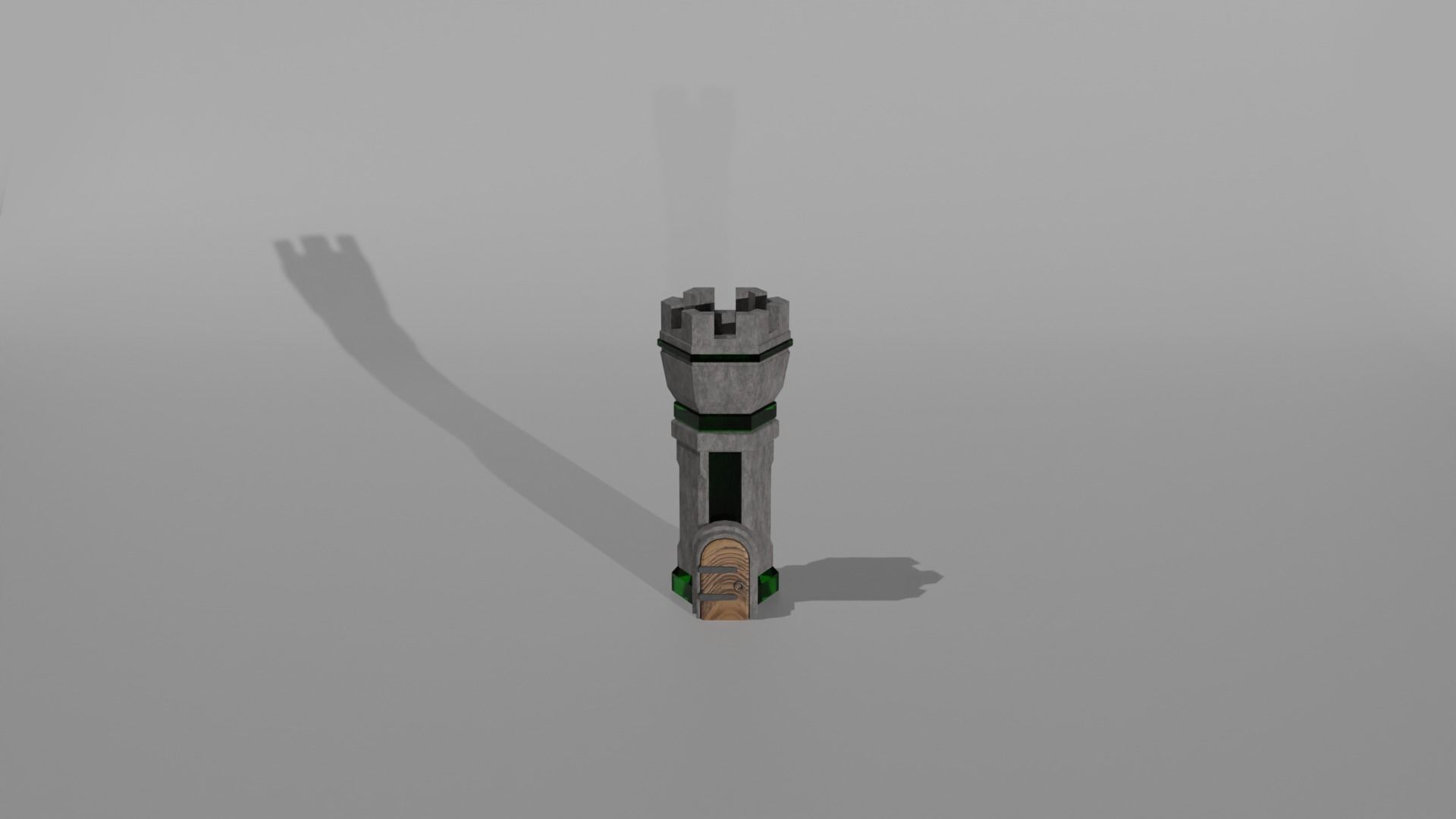 tower defance game ready low poly tower pack  Low-poly 3D model_41