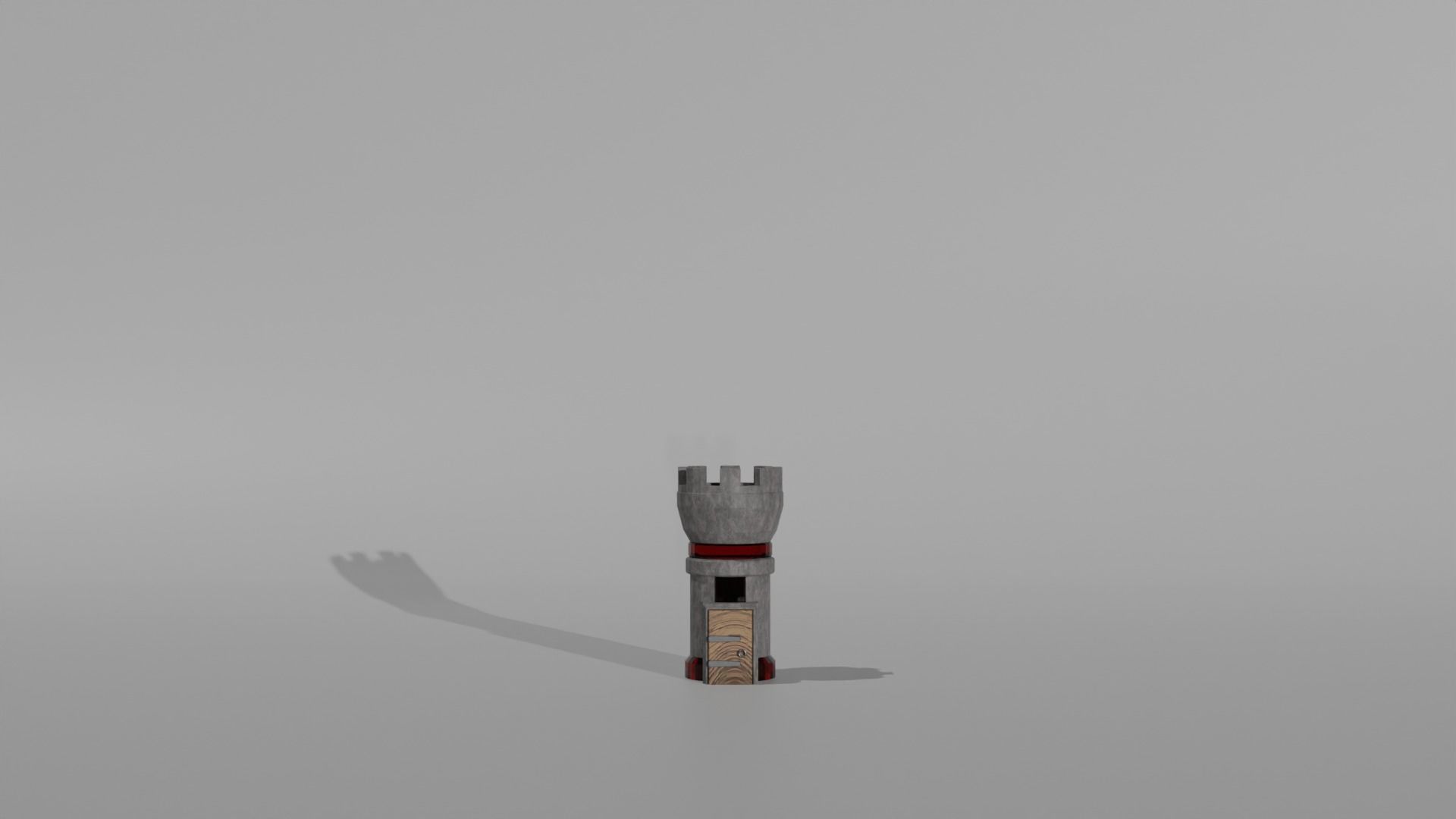 tower defance game ready low poly tower pack  Low-poly 3D model_6