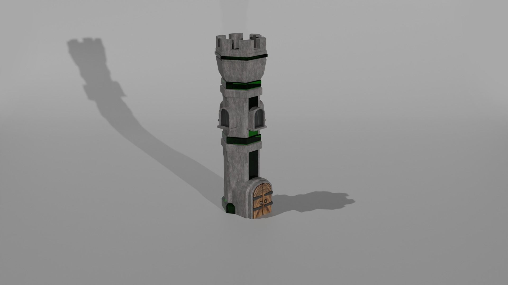 tower defance game ready low poly tower pack  Low-poly 3D model_42