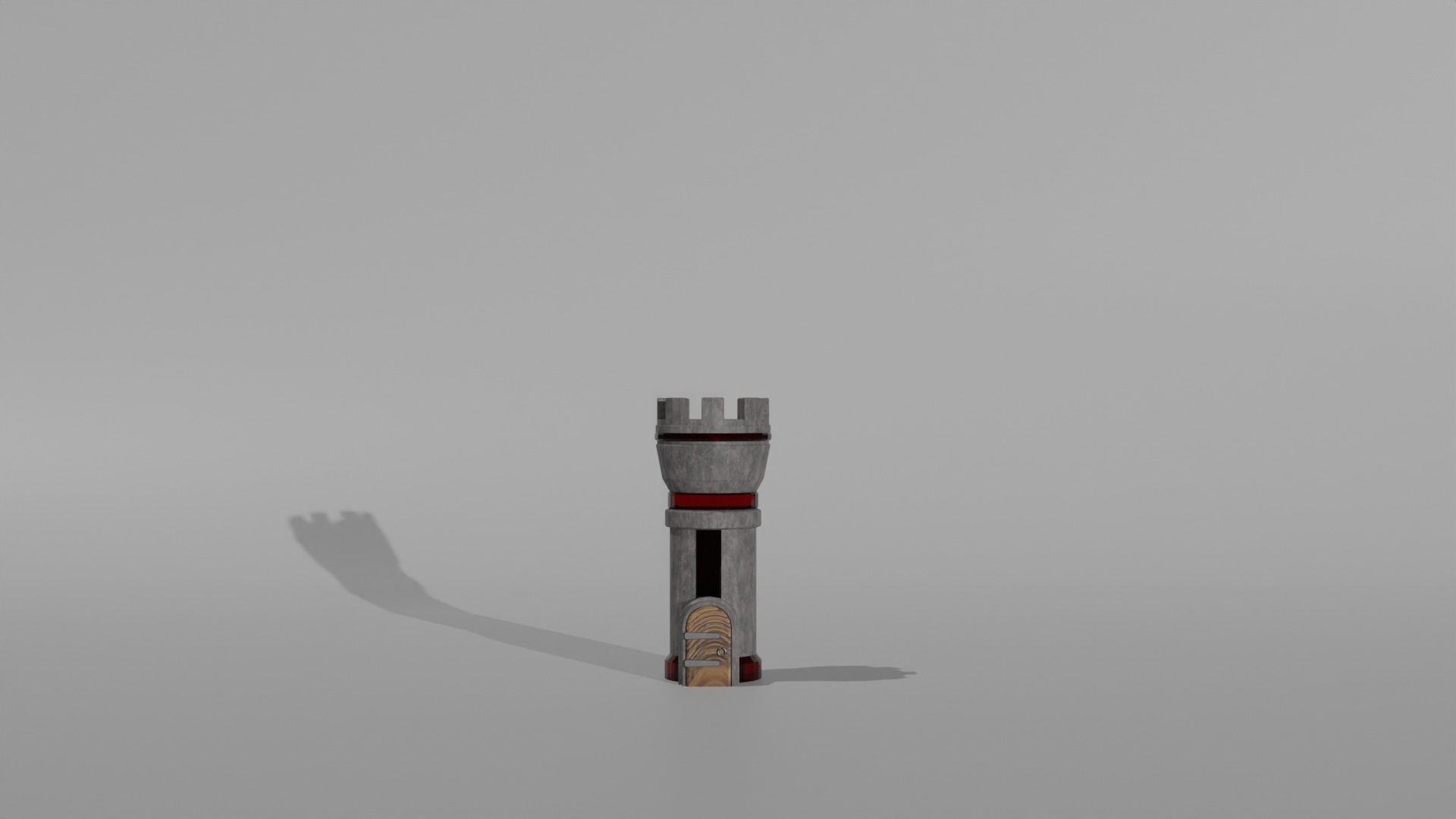 tower defance game ready low poly tower pack  Low-poly 3D model_9