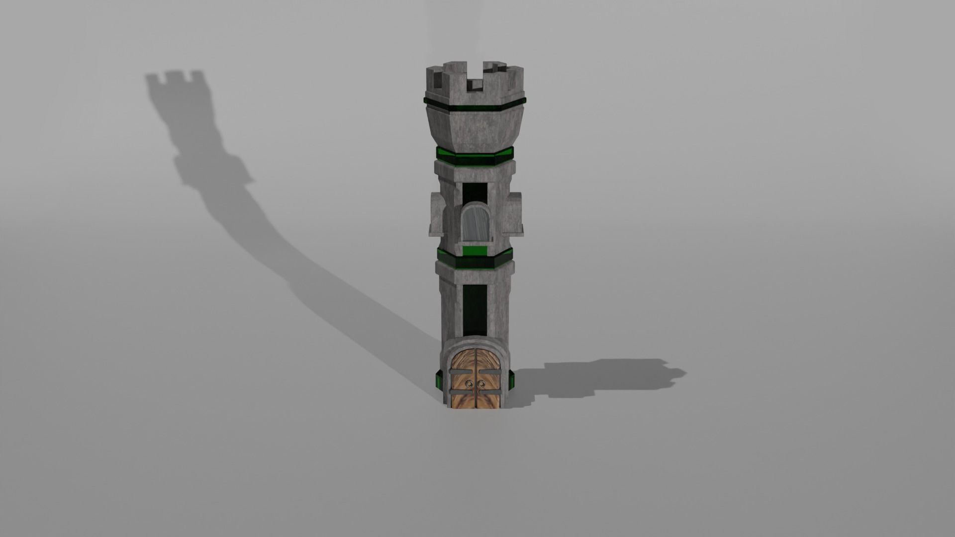 tower defance game ready low poly tower pack  Low-poly 3D model_44