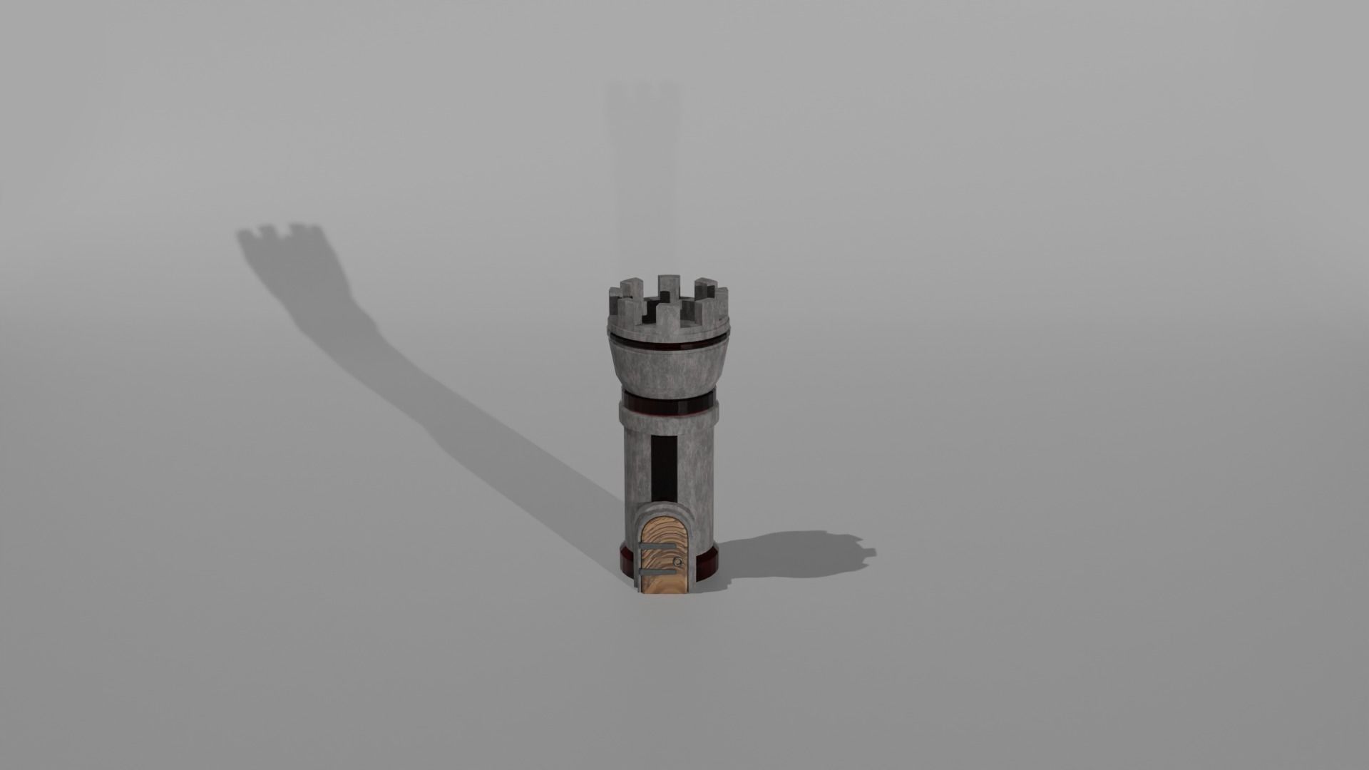 tower defance game ready low poly tower pack  Low-poly 3D model_10