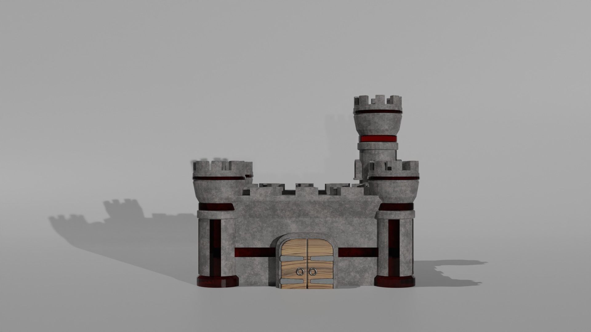 tower defance game ready low poly tower pack  Low-poly 3D model_15