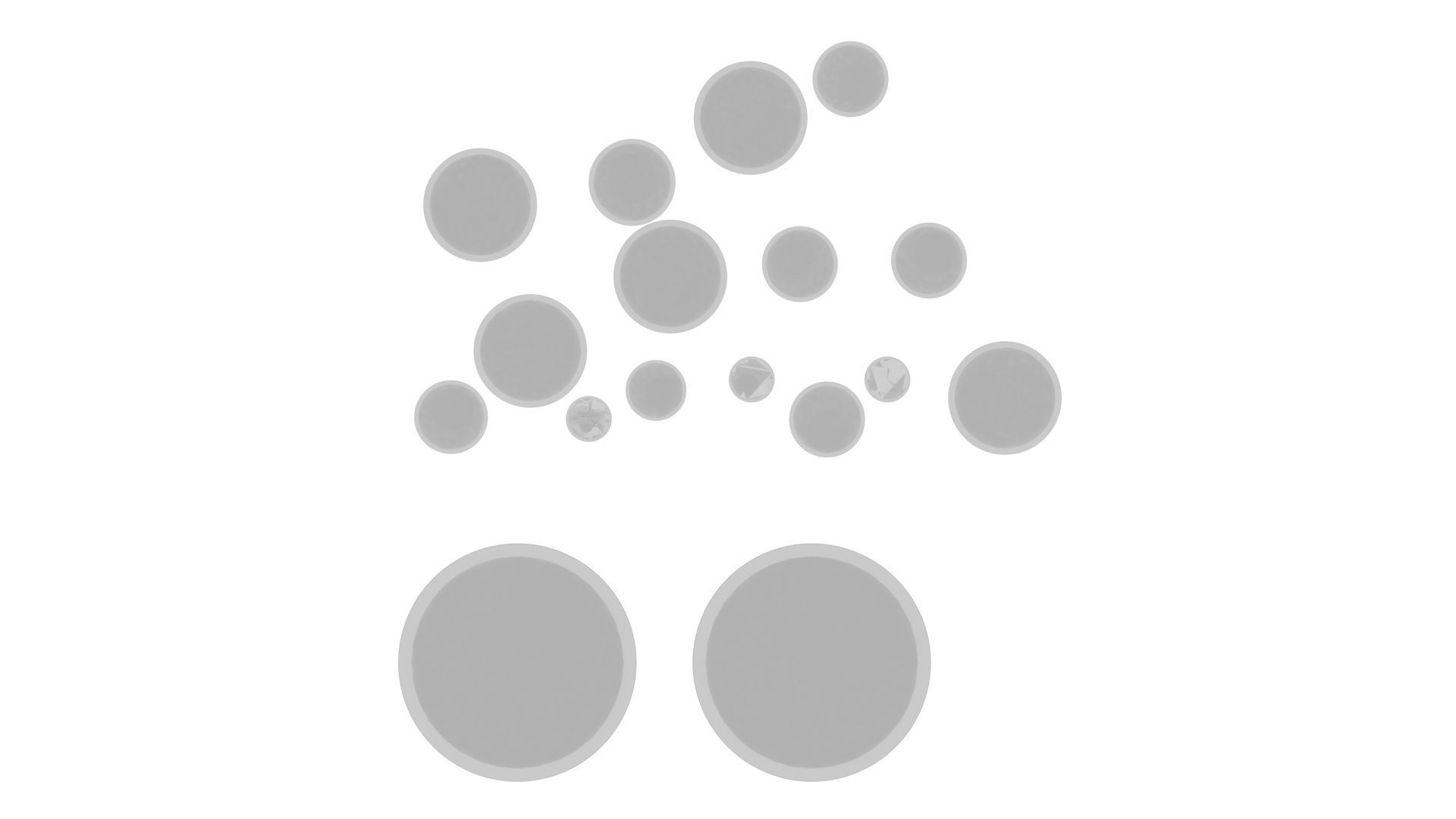 Google Eyes Set 3D model_12