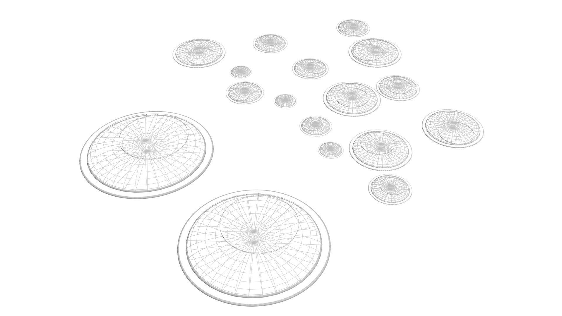 Google Eyes Set 3D model_17