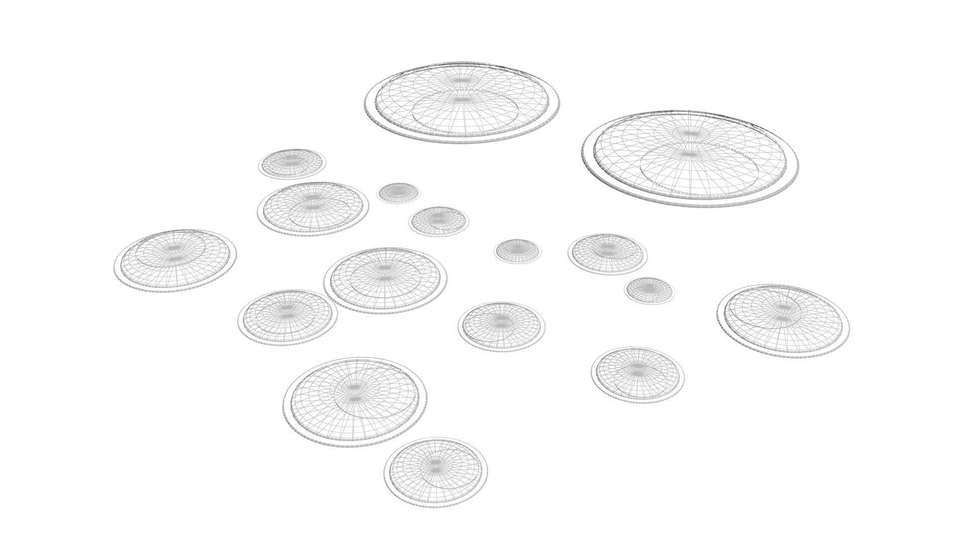 Google Eyes Set 3D model_14