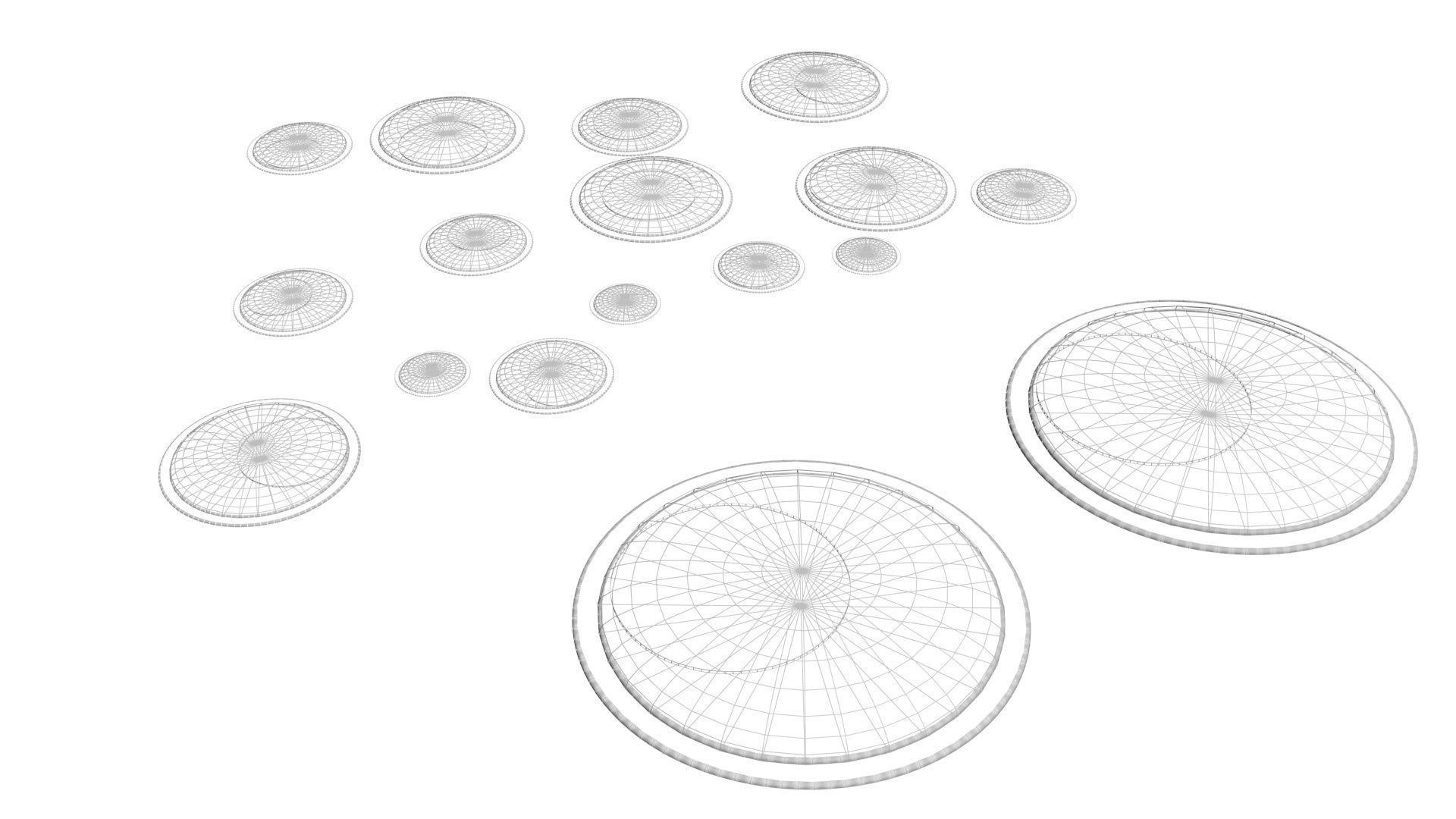 Google Eyes Set 3D model_16