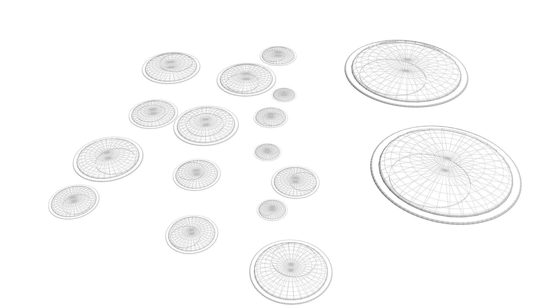 Google Eyes Set 3D model_15
