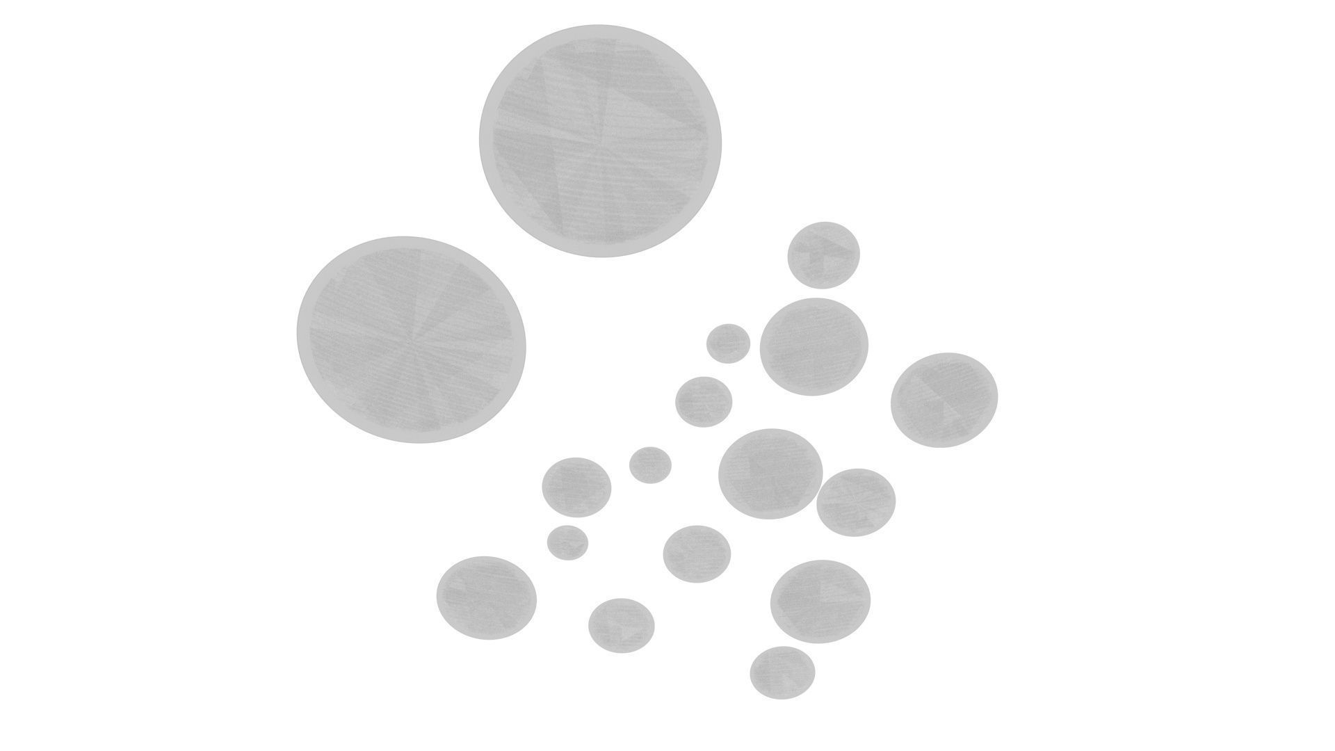 Google Eyes Set 3D model_7