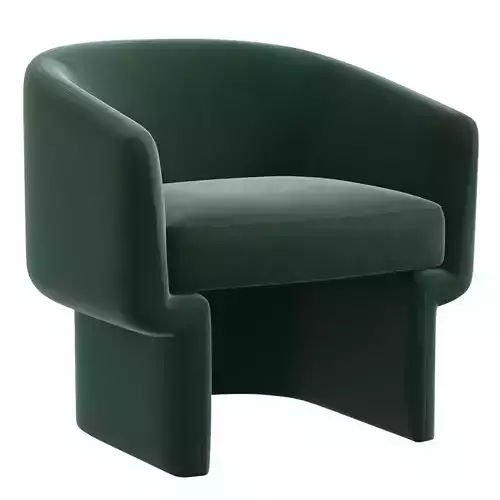 Adele Armchair Greend by Life Interiors