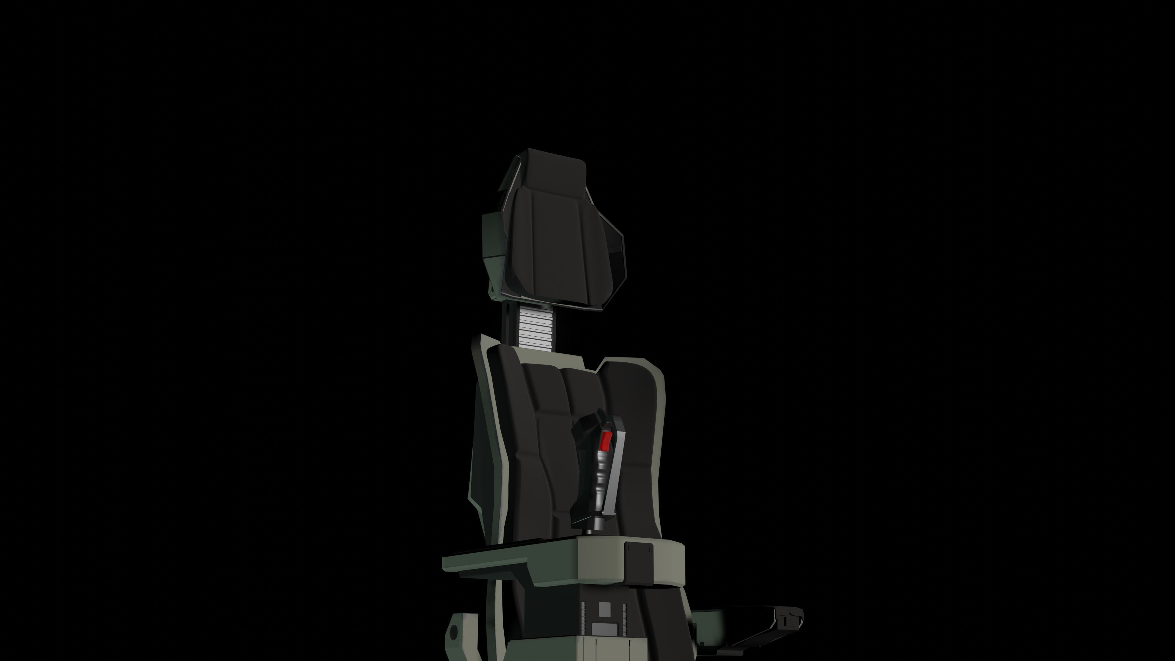 Sci-Fi Pilot-Command Chair 3D model_5