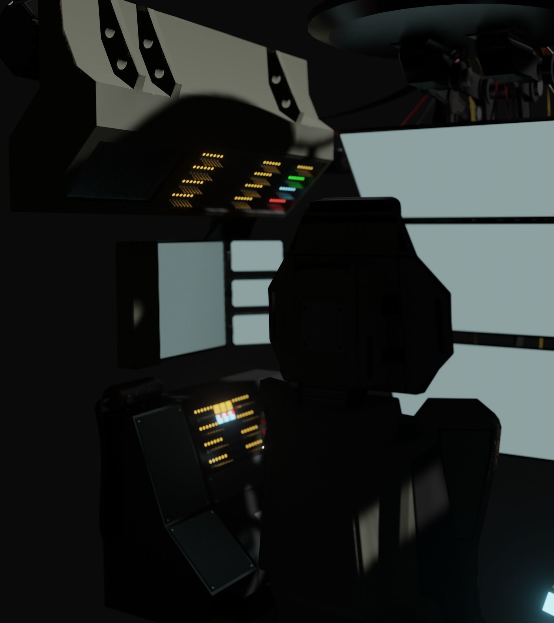 Sci-Fi Pilot-Command Chair 3D model_18