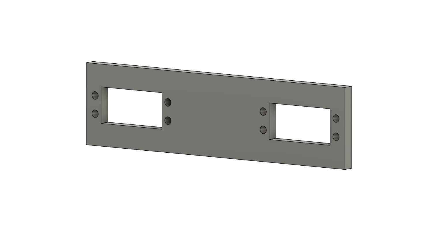 2 Axis Delta Robot 3D print model_2