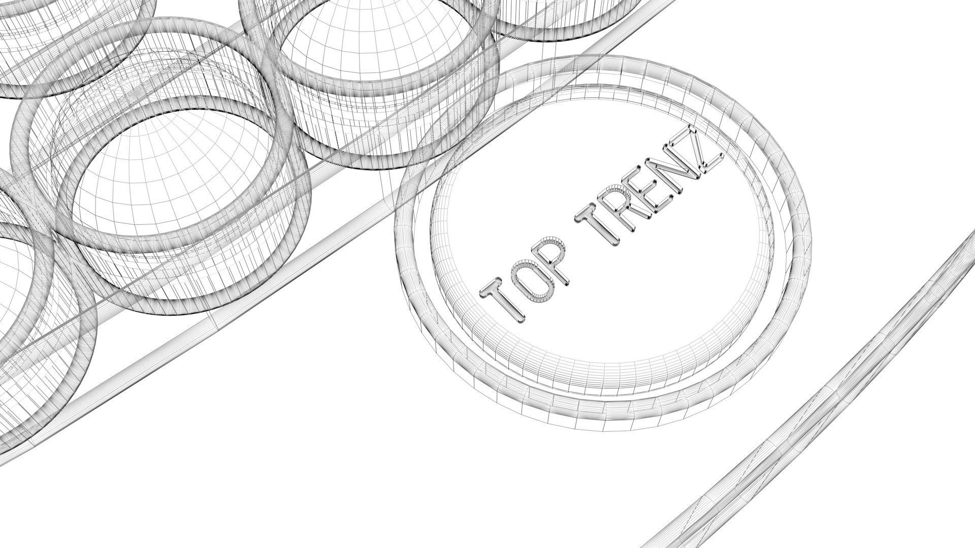 Sweets Pop It Fidget Toys Set 3D model_18