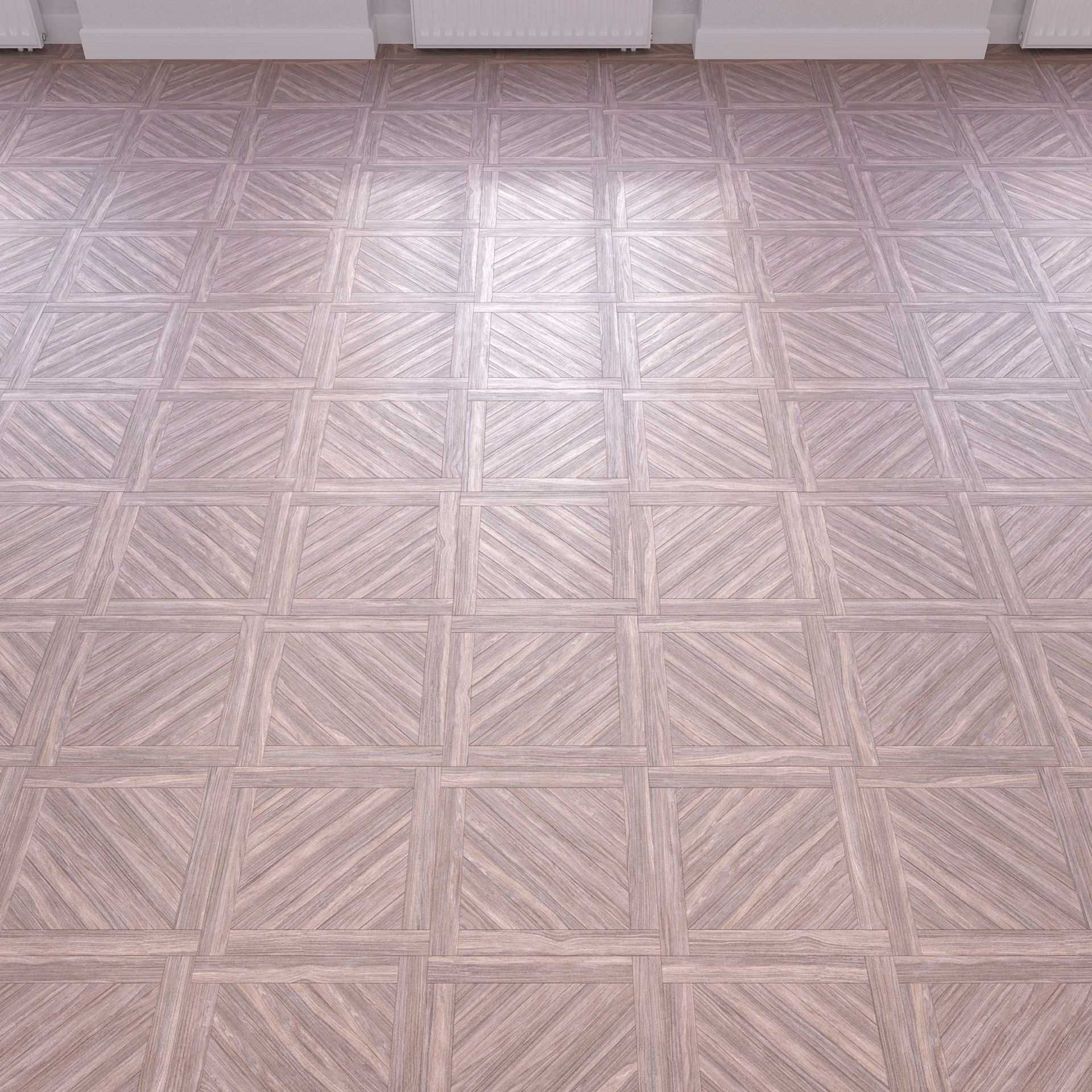 Parquet - Laminate - Wooden floor 2 in 1 Low-poly 3D model_3