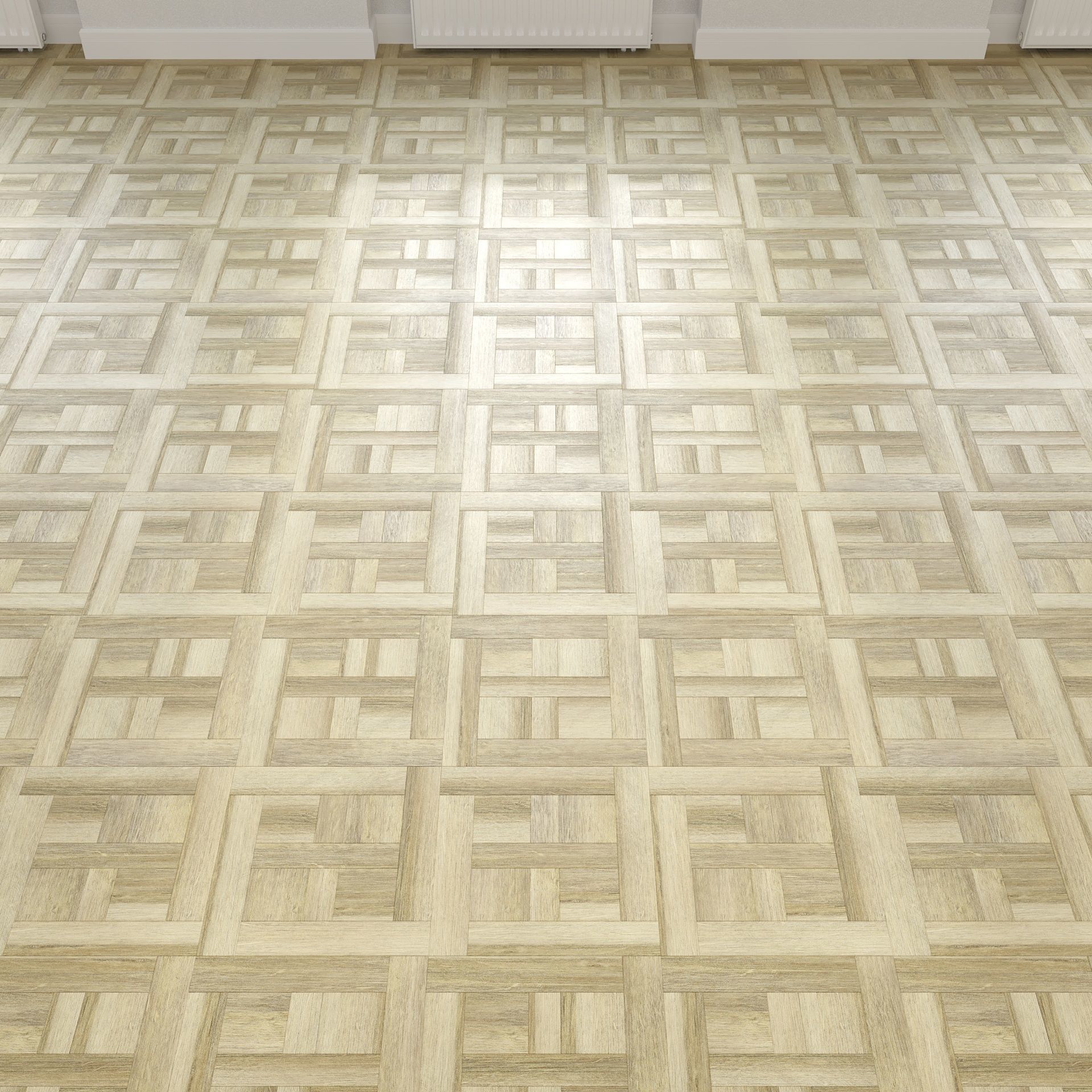 Parquet - Laminate - Wooden floor 2 in 1 Low-poly 3D model_4