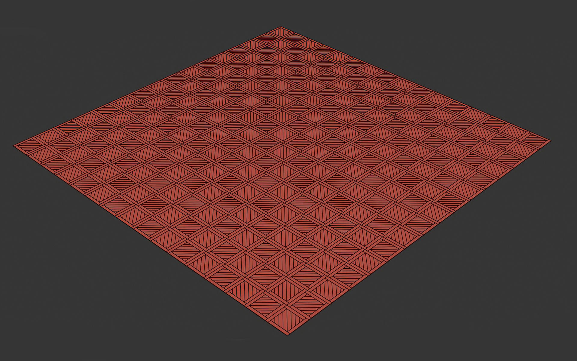 Parquet - Laminate - Wooden floor 2 in 1 Low-poly 3D model_11