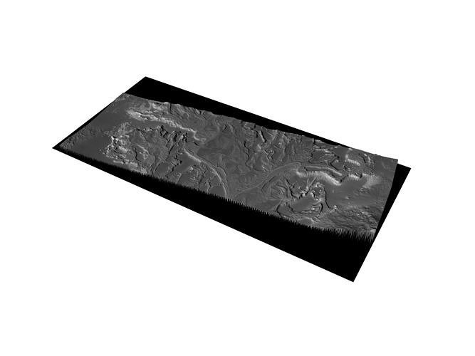 MARS VR - Delta Structure in Eberswalde Crater 3D model