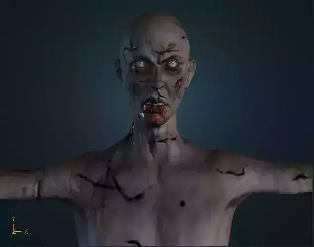 3D Zombie model