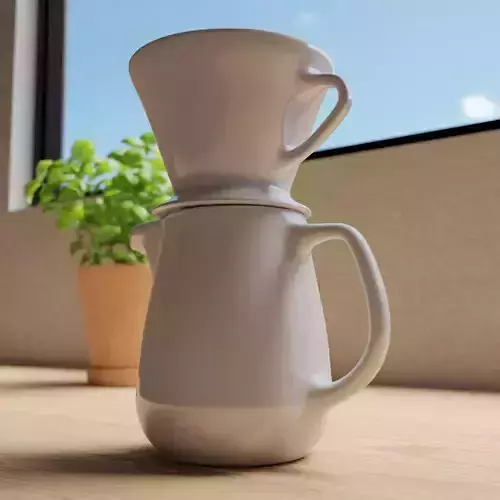 Ceramic Coffee Maker 