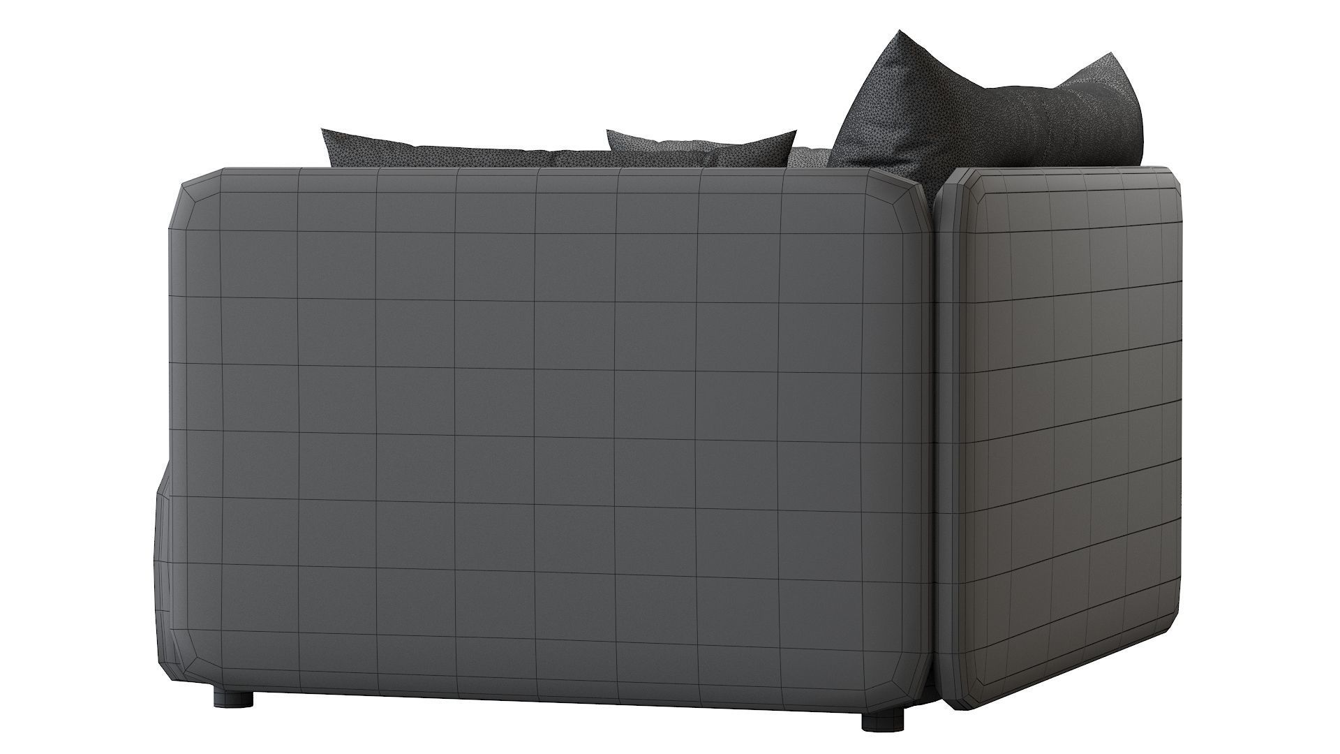 Offset Armchair 3D model_27