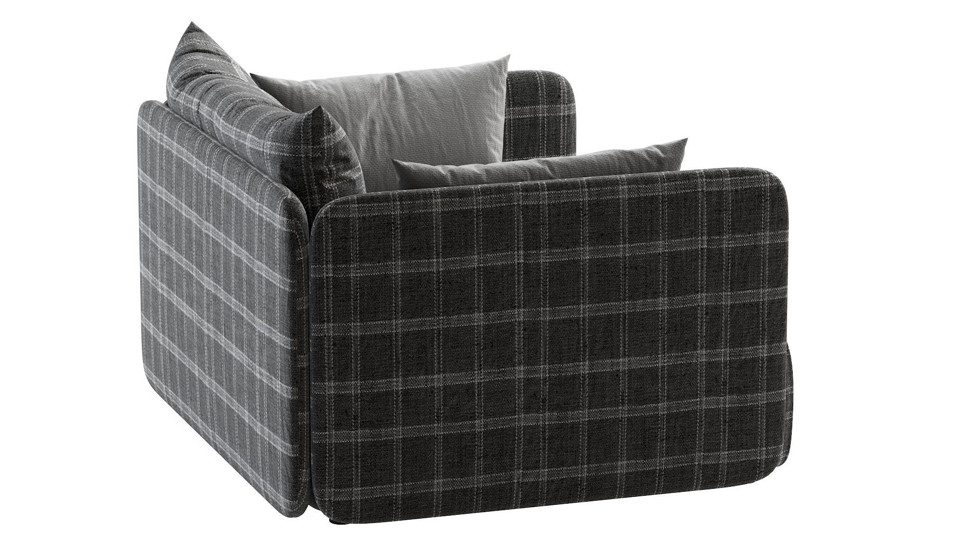 Offset Armchair 3D model_10