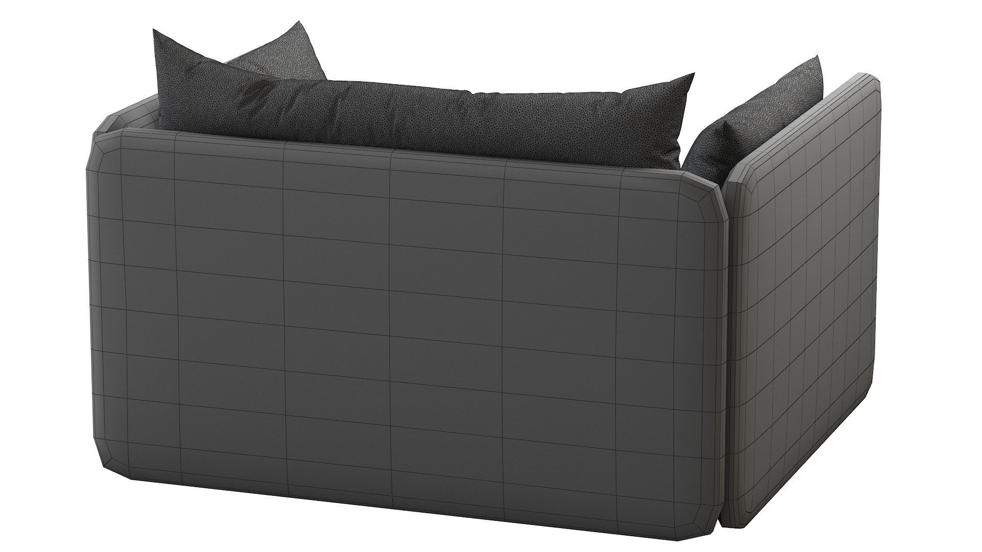 Offset Armchair 3D model_31