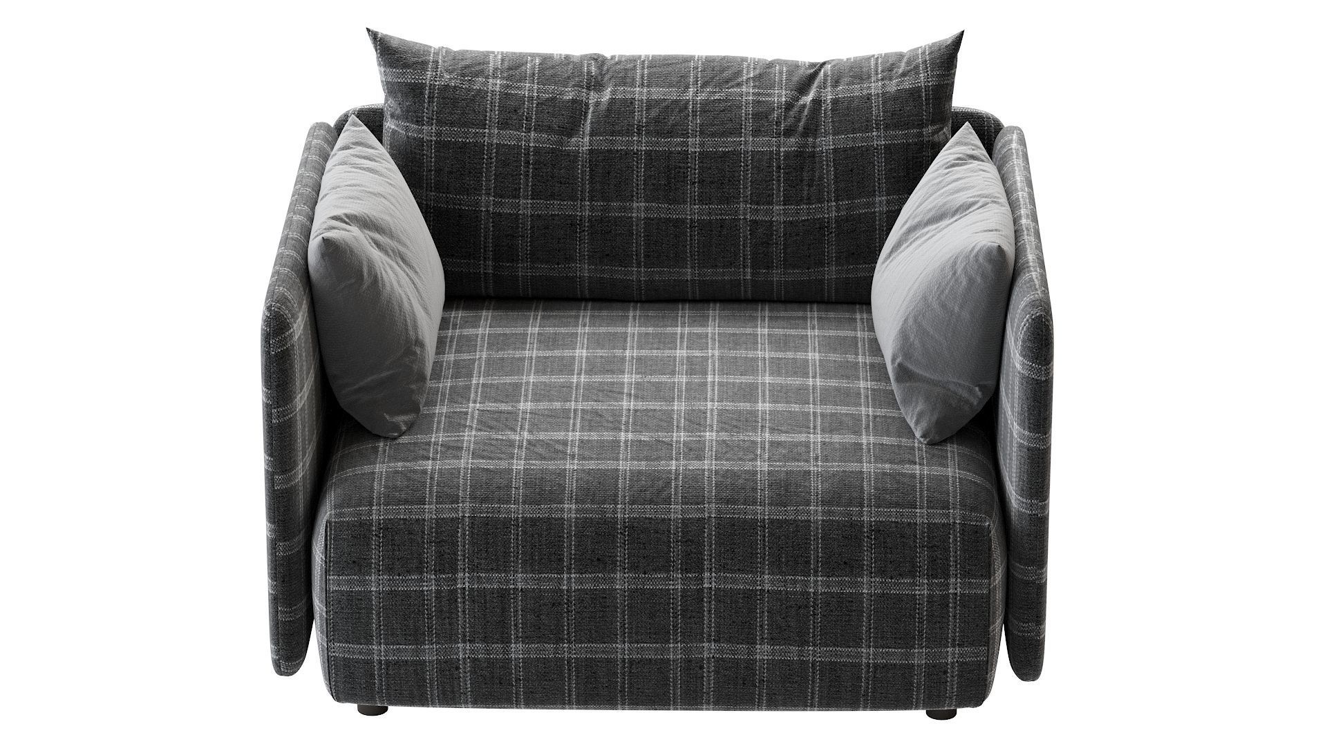 Offset Armchair 3D model_20