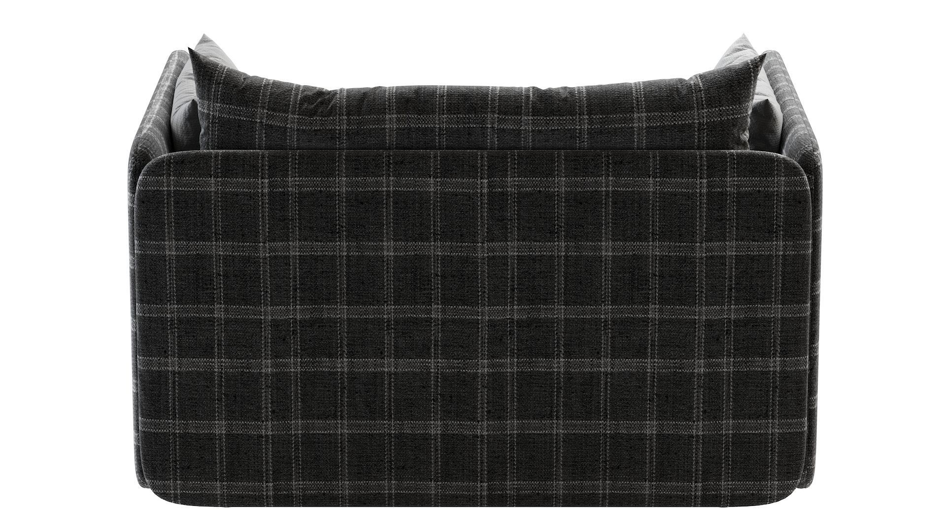 Offset Armchair 3D model_7