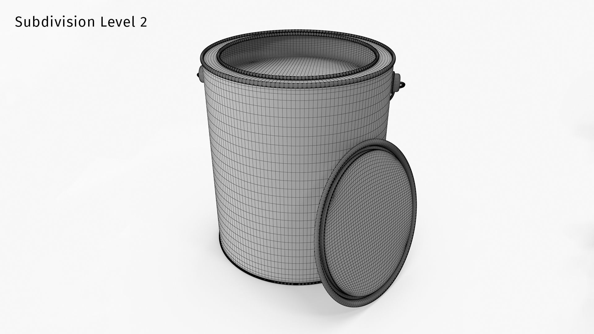 Paint Can 3D model_16