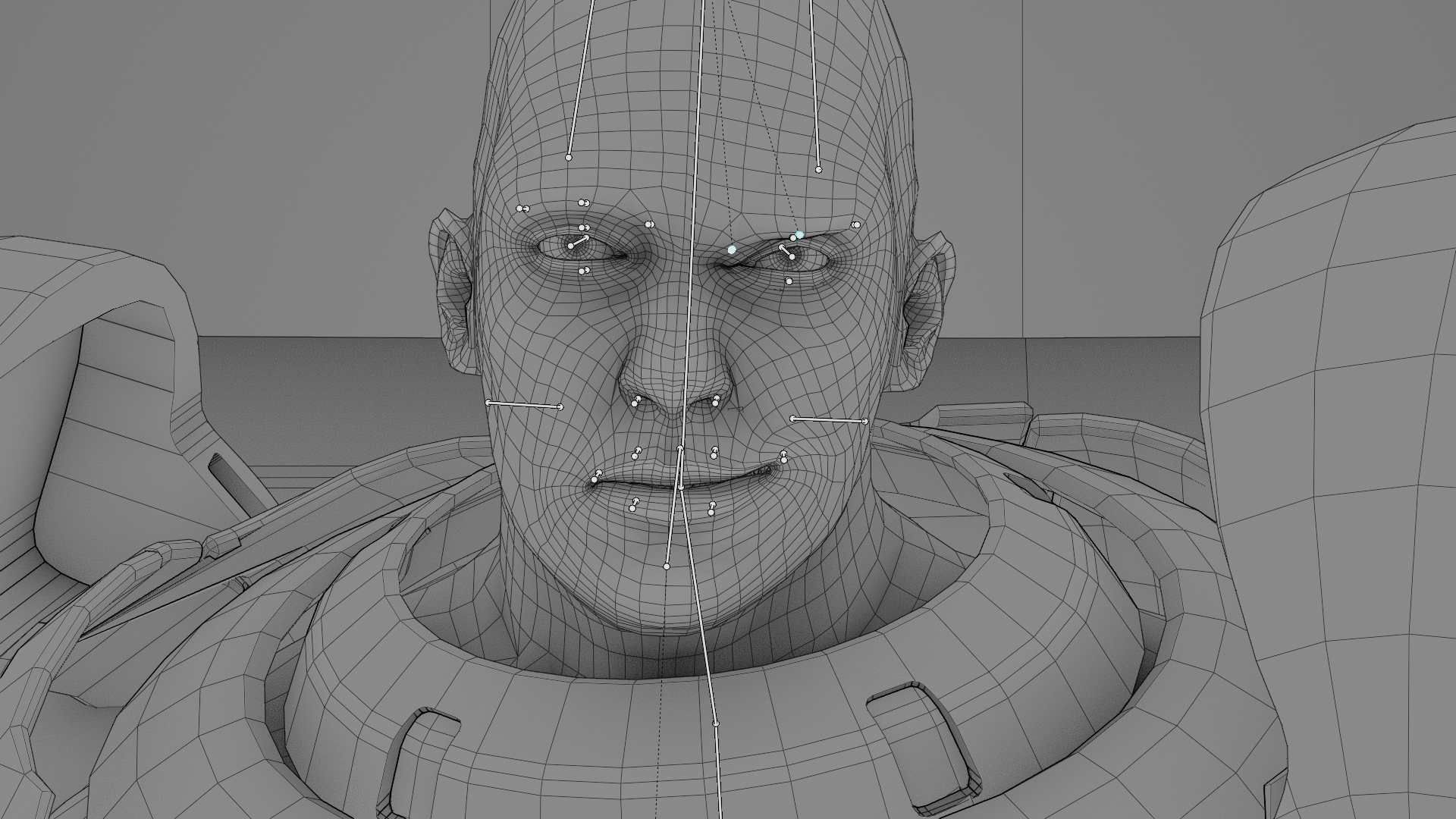 EXOSKELETON SOLDIER TROMOS RIGGED 3D model_42