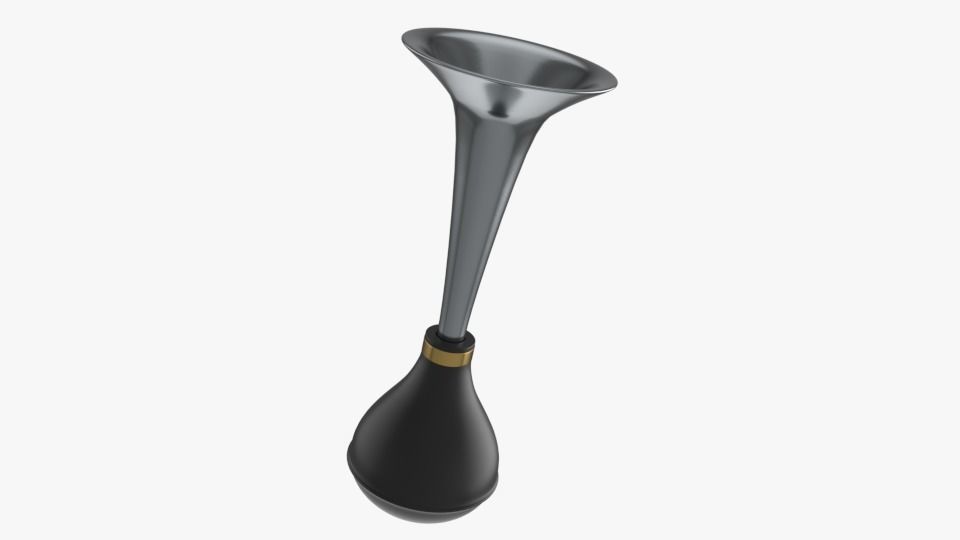 Classic Horn 3D model_2