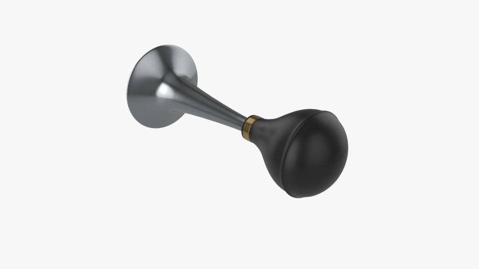 Classic Horn 3D model_1