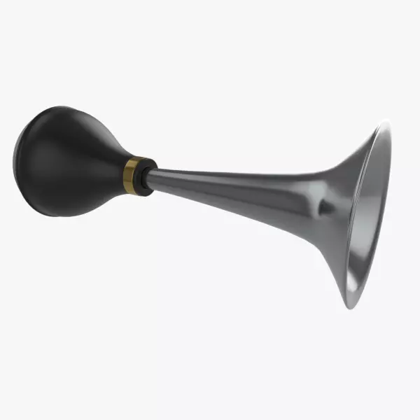 Classic Horn 3D model_0
