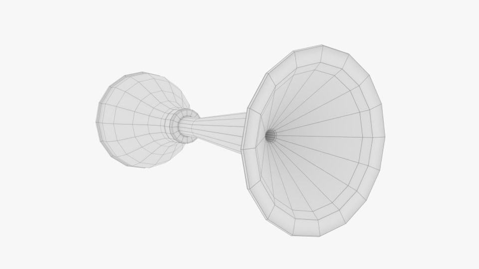 Classic Horn 3D model_11