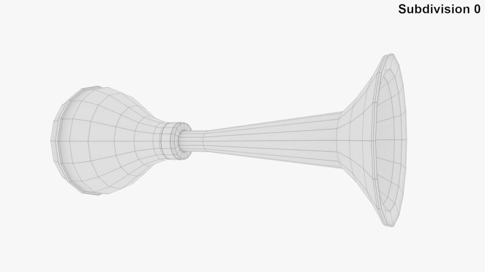 Classic Horn 3D model_7