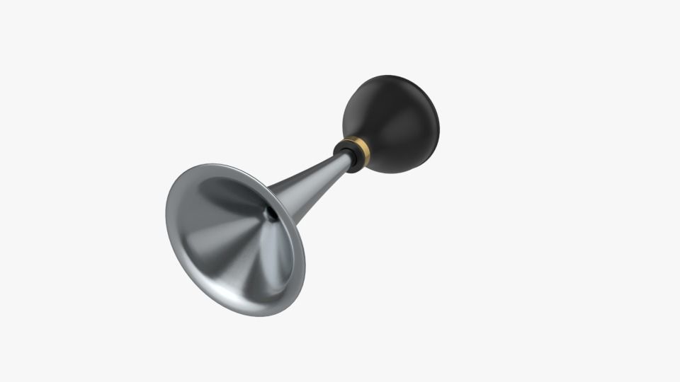 Classic Horn 3D model_4