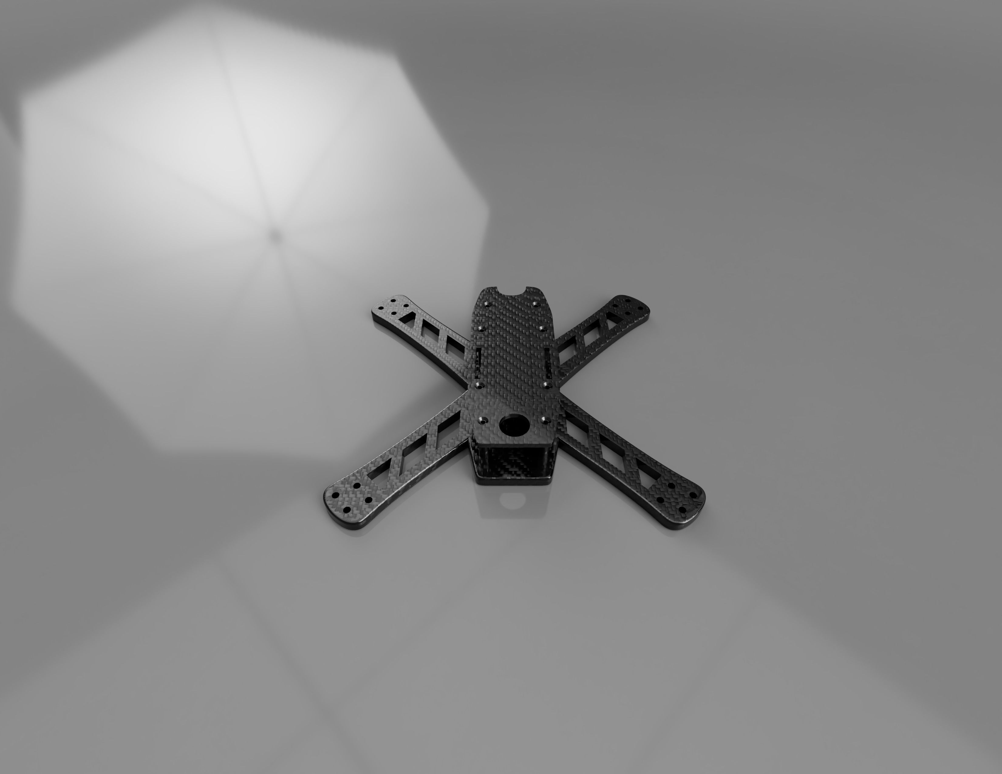 Racing FPV Drone Frame 3D Printing 3D print model_1