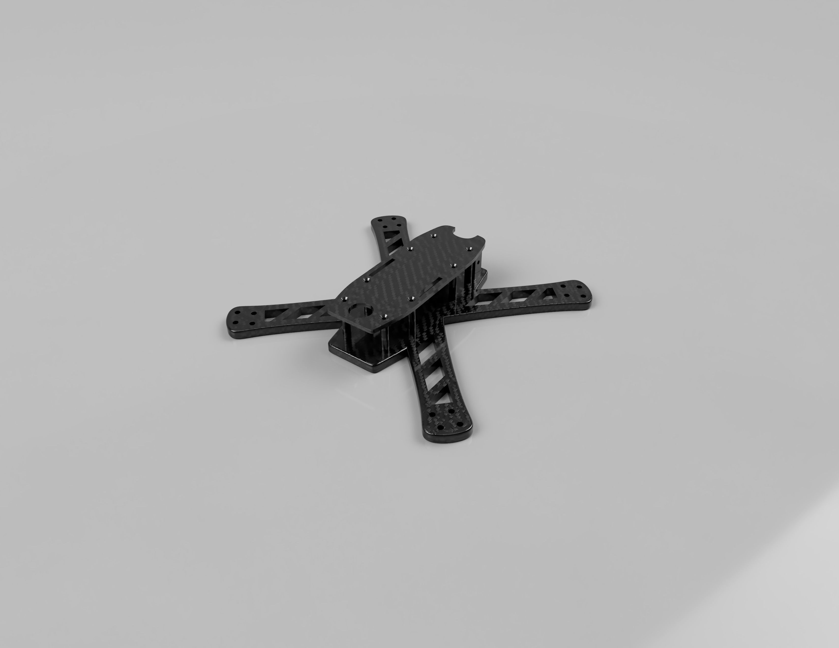 Racing FPV Drone Frame 3D Printing 3D print model_2
