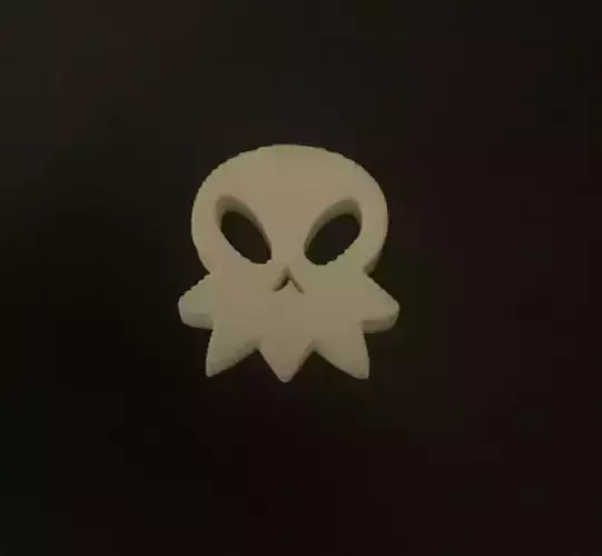 Skull spooky 3D print model