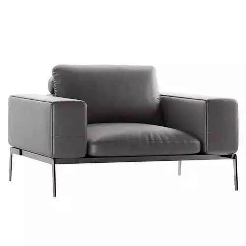 Armchair Flexform LIFESTEEL
