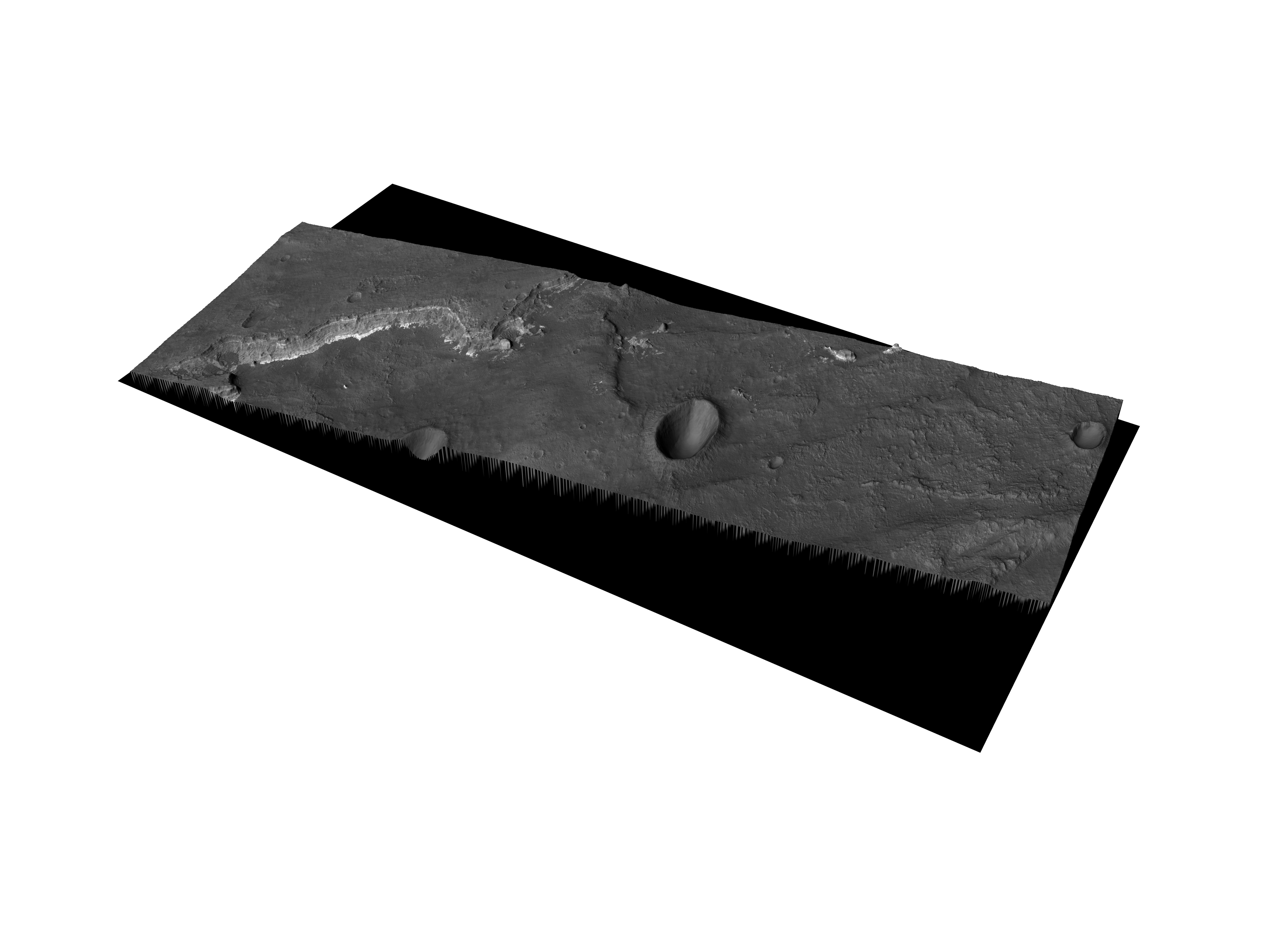 MARS VR - Proposed Exploration Site in Ladon Valles 3D model_0