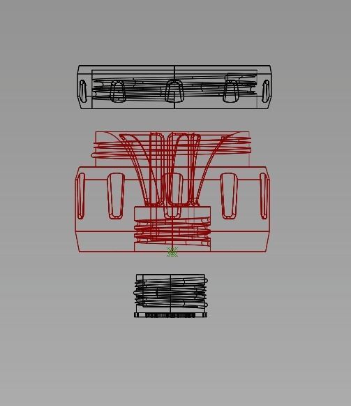 MSR Guardian Purifier - PET Adapter 3D print model_3