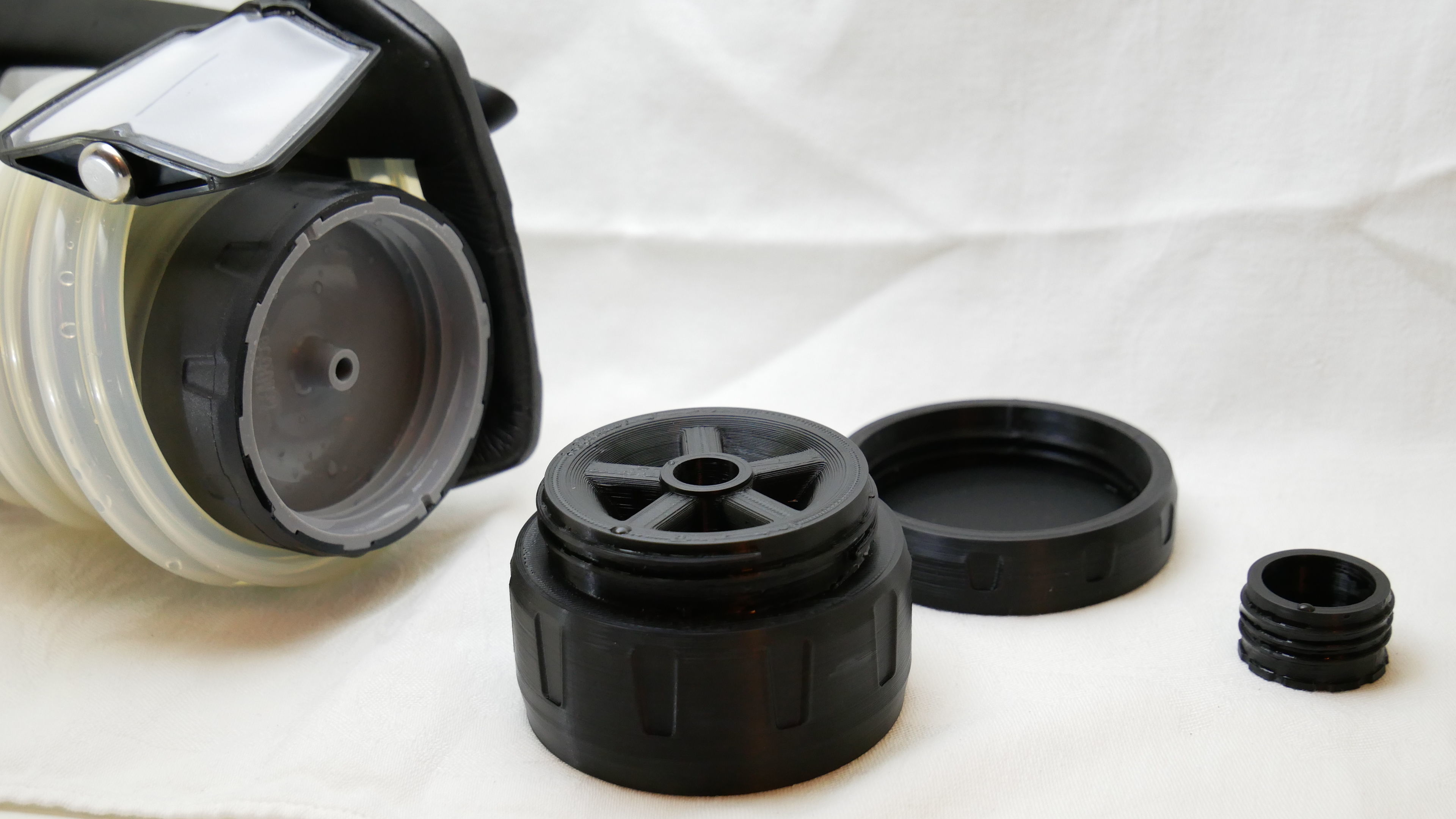 MSR Guardian Purifier - PET Adapter 3D print model_4