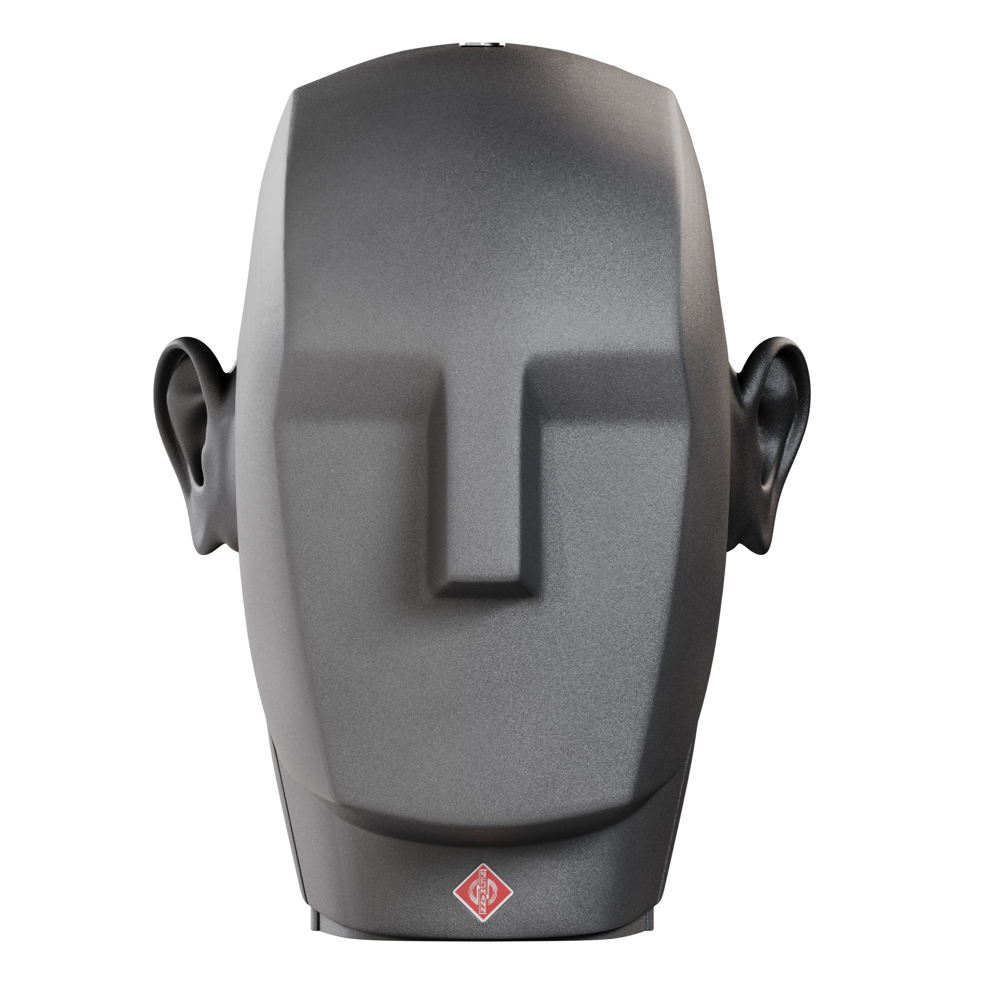 Neumann KU 100 Binaural Microphone Dummy Head 3D Print Ready 3D model_7