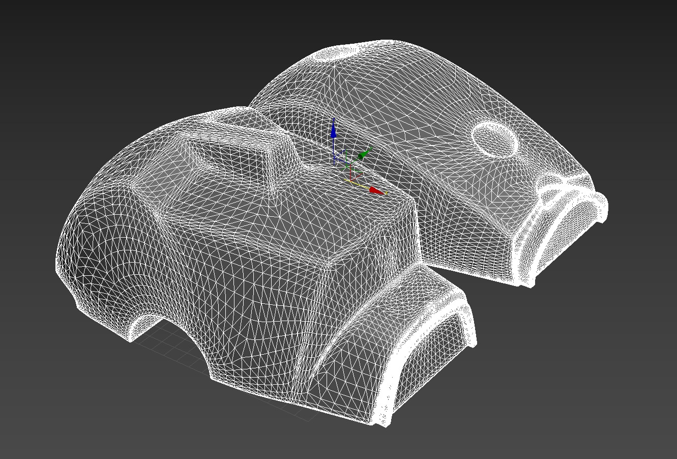Neumann KU 100 Binaural Microphone Dummy Head 3D Print Ready 3D model_13
